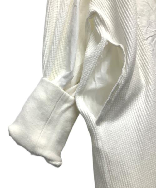 Curensology（カレンソロジー）Curensology (カレンソロジー) 長袖ワンピース ホワイト サイズ:Fの古着・服飾アイテム
