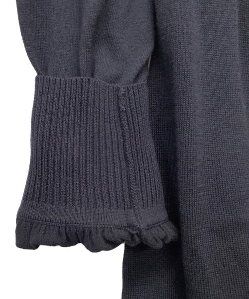 BLUE LABEL CRESTBRIDGE（ブルーレーベルクレストブリッジ）BLUE LABEL CRESTBRIDGE (ブルーレーベルクレストブリッジ) 長袖ニット ブラック サイズ:38の古着・服飾アイテム