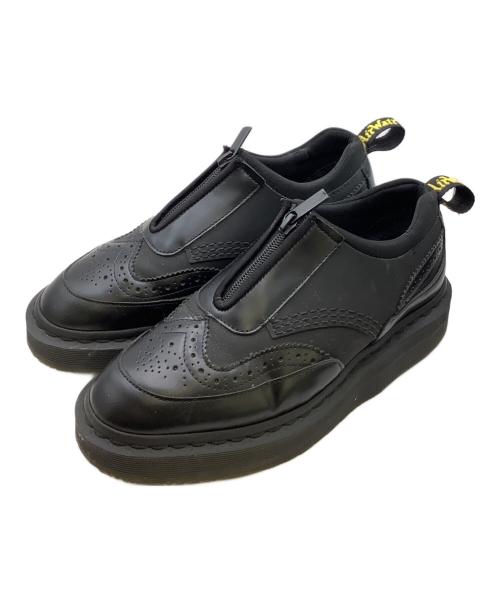 Dr.Martens（ドクターマーチン）Dr.Martens (ドクターマーチン) ジップローファー ブラック サイズ:SIZE 38の古着・服飾アイテム