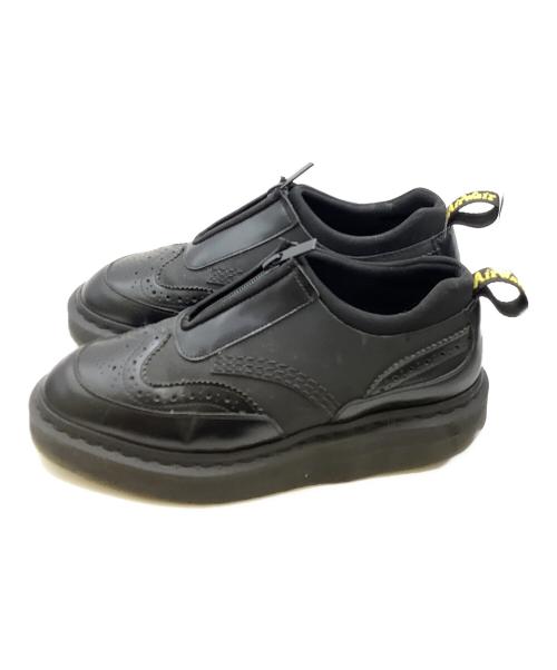 Dr.Martens（ドクターマーチン）Dr.Martens (ドクターマーチン) ジップローファー ブラック サイズ:SIZE 38の古着・服飾アイテム