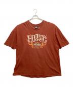 HARLEY-DAVIDSONハーレーダビッドソン）の古着「半袖Tシャツ」｜ブラウン