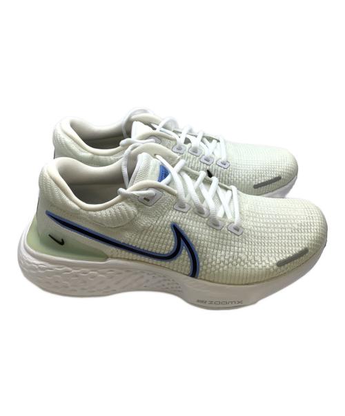 NIKE（ナイキ）NIKE (ナイキ) スニーカー ホワイト×ブルー サイズ:27cmの古着・服飾アイテム