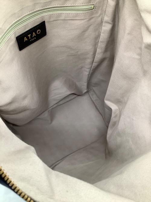 ATAO（アタオ）ATAO (アタオ) リュック ブラック×ネイビーの古着・服飾アイテム