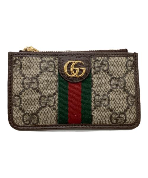 GUCCI（グッチ）GUCCI (グッチ) コインケース ブラウンの古着・服飾アイテム