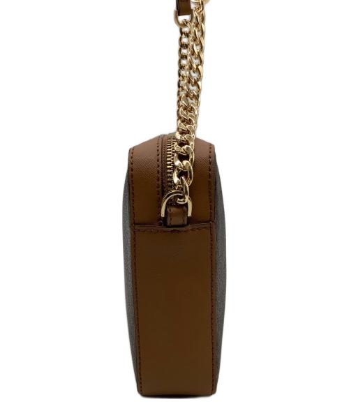 MICHAEL KORS（マイケル・コース）MICHAEL KORS (マイケルコース) ショルダーバッグ ブラウンの古着・服飾アイテム