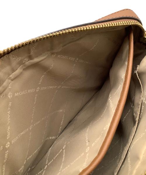MICHAEL KORS（マイケル・コース）MICHAEL KORS (マイケルコース) ショルダーバッグ ブラウンの古着・服飾アイテム