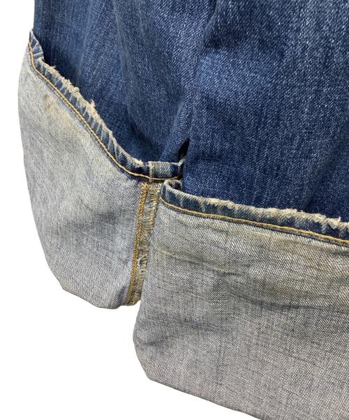 MARKAWARE（マーカウェア）MARKAWARE (マーカウェア) ワイドデニムパンツ インディゴ サイズ:Ⅰの古着・服飾アイテム