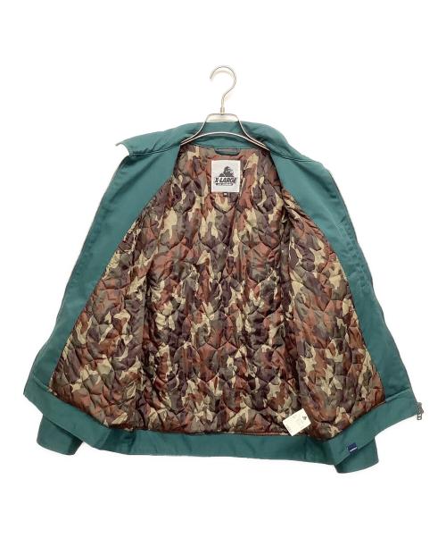 X-LARGE（エクストララージ）X-LARGE (エクストララージ) ジップアップジャケット グリーン サイズ:Ｍの古着・服飾アイテム