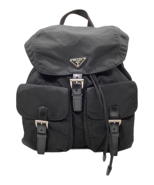 PRADA（プラダ）PRADA (プラダ) ナイロンリュック ブラックの古着・服飾アイテム