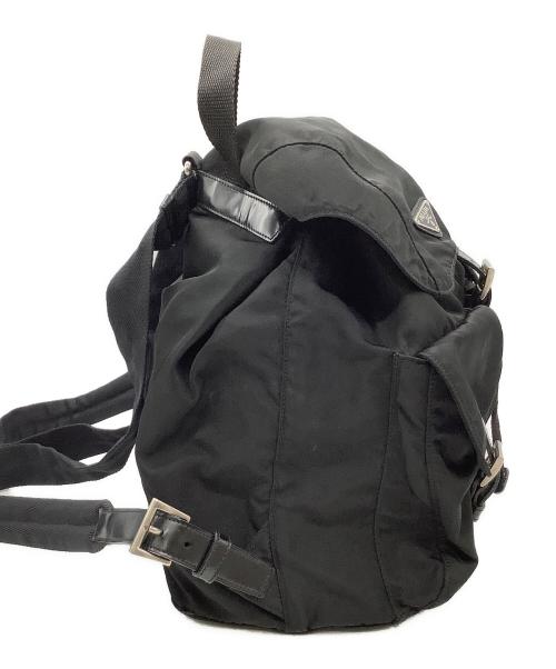 PRADA（プラダ）PRADA (プラダ) ナイロンリュック ブラックの古着・服飾アイテム