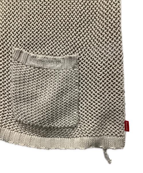 SUPREME（シュプリーム）SUPREME (シュプリーム) Dragon zip up Sweater Vest ベージュ サイズ:Mの古着・服飾アイテム