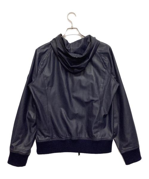 Dartin Bonaparto（ダルタン ボナパルト）Dartin Bonaparto (ダルタン ボナパルト) ラムレザージャケット ネイビー サイズ:50の古着・服飾アイテム