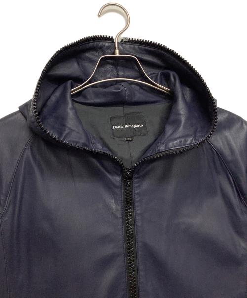 Dartin Bonaparto（ダルタン ボナパルト）Dartin Bonaparto (ダルタン ボナパルト) ラムレザージャケット ネイビー サイズ:50の古着・服飾アイテム