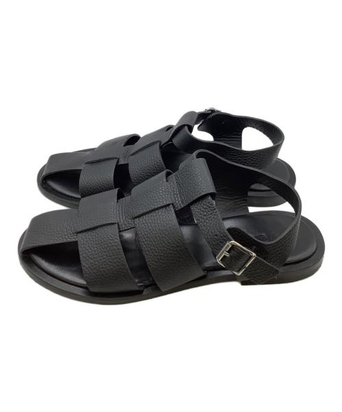 L/UCCA（ルッカ）L/UCCA (ルッカ) 別注グルカサンダル ブラック サイズ:41の古着・服飾アイテム