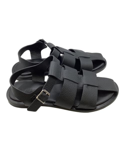 L/UCCA（ルッカ）L/UCCA (ルッカ) 別注グルカサンダル ブラック サイズ:41の古着・服飾アイテム