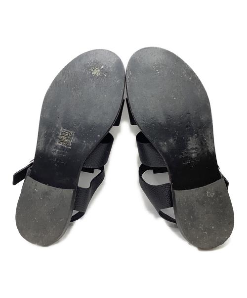 L/UCCA（ルッカ）L/UCCA (ルッカ) 別注グルカサンダル ブラック サイズ:41の古着・服飾アイテム