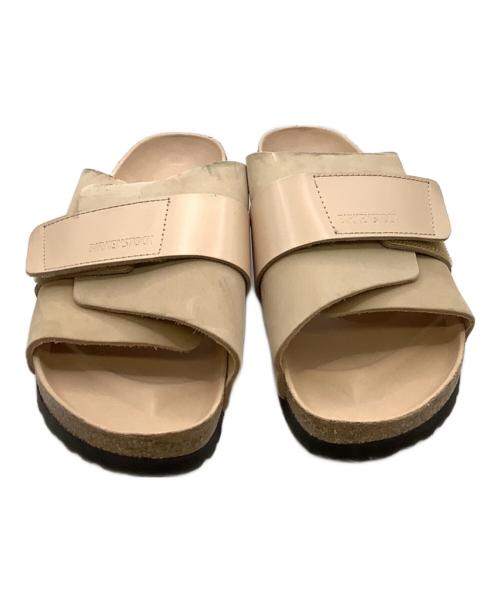 BIRKENSTOCK（ビルケンシュトック）BIRKENSTOCK (ビルケンシュトック) スウェードサンダル ベージュ サイズ:26cmの古着・服飾アイテム
