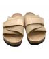 中古・古着 BIRKENSTOCK (ビルケンシュトック) スウェードサンダル ベージュ サイズ:26cm：8000円