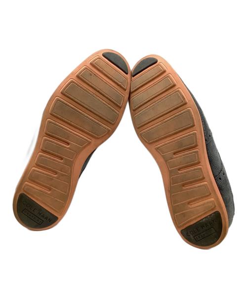 COLE HAAN（コールハーン）COLE HAAN (コールハーン) スウェードスニーカー グレー×オレンジ サイズ:9の古着・服飾アイテム