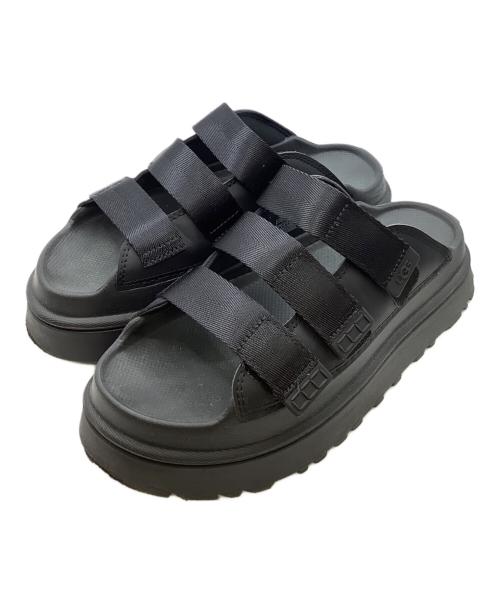 UGG（アグ）UGG (アグ) 厚底サンダル ブラック サイズ:25cmの古着・服飾アイテム