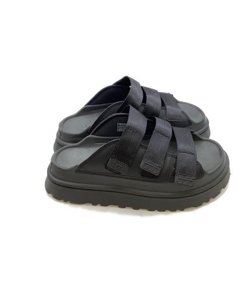UGG（アグ）UGG (アグ) 厚底サンダル ブラック サイズ:25cmの古着・服飾アイテム
