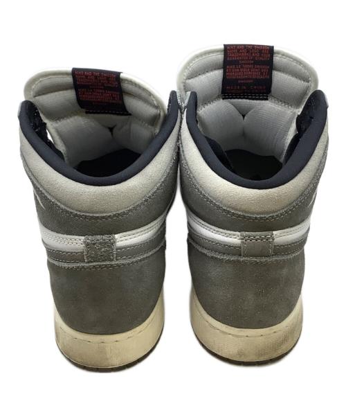 NIKE（ナイキ）NIKE (ナイキ) ハイカットスニーカー グレー×ホワイト サイズ:25cmの古着・服飾アイテム