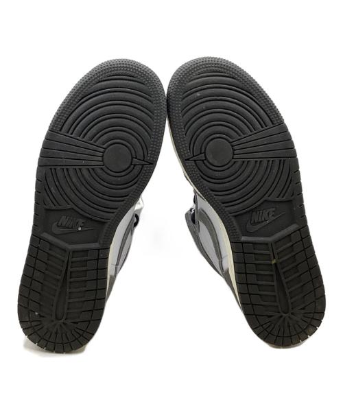 NIKE（ナイキ）NIKE (ナイキ) ハイカットスニーカー グレー×ホワイト サイズ:25cmの古着・服飾アイテム