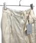 中古・古着 CITY TOKYO (シティートウキョウ) サイドタックサテンカーゴパンツ アイボリー サイズ:1 未使用品：10000円