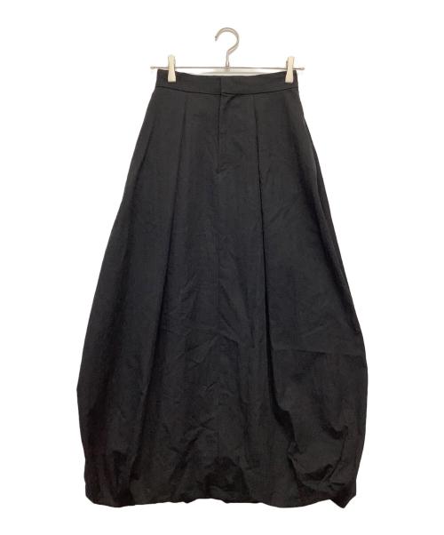 CITY TOKYO（シティートウキョウ）CITY TOKYO (シティートウキョウ) フレアーバルーンスカート ブラック サイズ:2 未使用品の古着・服飾アイテム