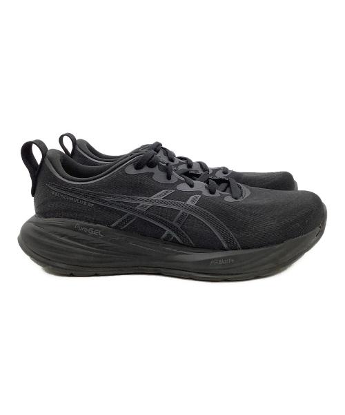 asics（アシックス）asics (アシックス) ローカットスニーカー ブラック サイズ:26.5cmの古着・服飾アイテム
