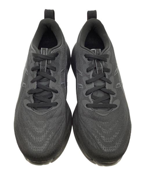 asics（アシックス）asics (アシックス) ローカットスニーカー ブラック サイズ:26.5cmの古着・服飾アイテム