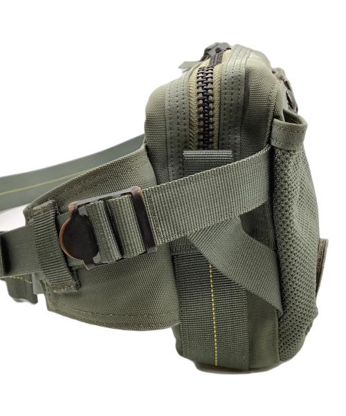 HARVEST LABEL（ハーヴェストレーベル）HARVEST LABEL (ハーヴェストレーベル) ウエストバッグ グリーンの古着・服飾アイテム