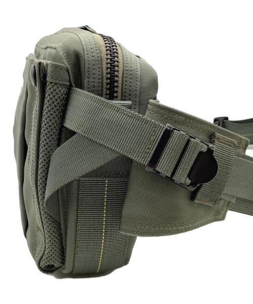 HARVEST LABEL（ハーヴェストレーベル）HARVEST LABEL (ハーヴェストレーベル) ウエストバッグ グリーンの古着・服飾アイテム