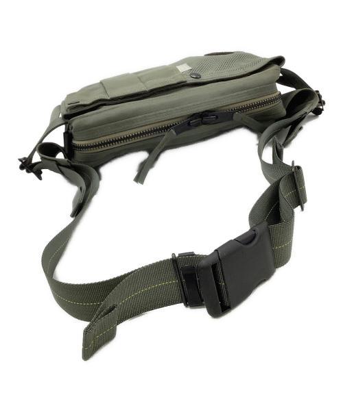 HARVEST LABEL（ハーヴェストレーベル）HARVEST LABEL (ハーヴェストレーベル) ウエストバッグ グリーンの古着・服飾アイテム