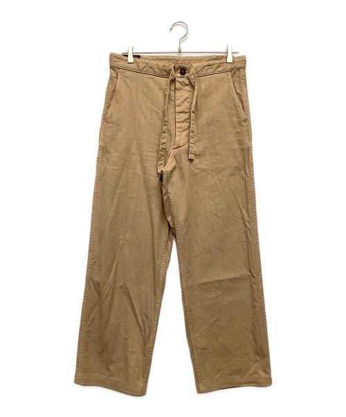 The 2 Monkeys（ザトゥーモンキーズ）The 2 Monkeys (ザトゥーモンキーズ) カラーパンツ ブラウン サイズ:Mの古着・服飾アイテム