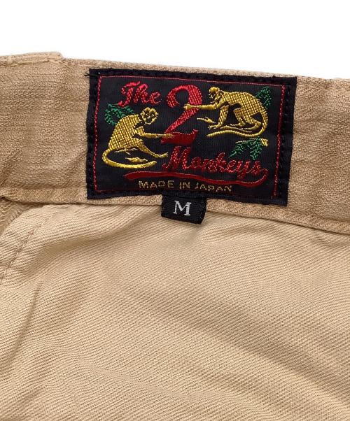 The 2 Monkeys（ザトゥーモンキーズ）The 2 Monkeys (ザトゥーモンキーズ) カラーパンツ ブラウン サイズ:Mの古着・服飾アイテム