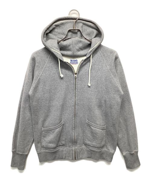 McCOY'S（マッコイズ）McCOY'S (マッコイズ) ジップパーカー グレー サイズ:Mの古着・服飾アイテム