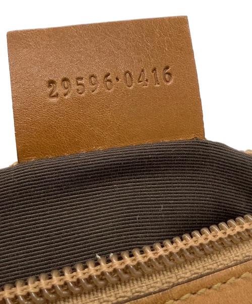 GUCCI（グッチ）GUCCI (グッチ) コスメポーチ ブラウンの古着・服飾アイテム