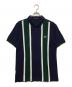 FRED PERRY（フレッドペリー）の古着「半袖ポロシャツ」｜ネイビー×グリーン