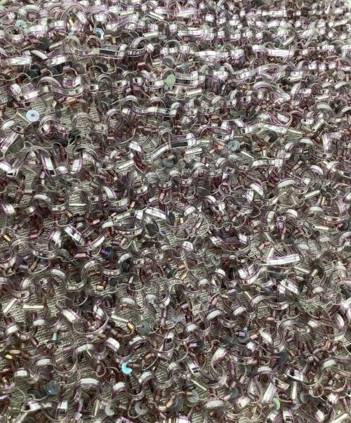 ANTEPRIMA（アンテプリマ）ANTEPRIMA (アンテプリマ) ワイヤーバッグ パープルの古着・服飾アイテム