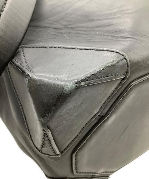 ALEXANDER WANG（アレキサンダー・ワン）ALEXANDER WANG (アレキサンダーワン) レザーリュック ブラック×イエローの古着・服飾アイテム