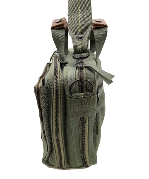 HARVEST LABEL（ハーヴェストレーベル）HARVEST LABEL (ハーヴェストレーベル) 2WAYショルダーバッグ グリーンの古着・服飾アイテム