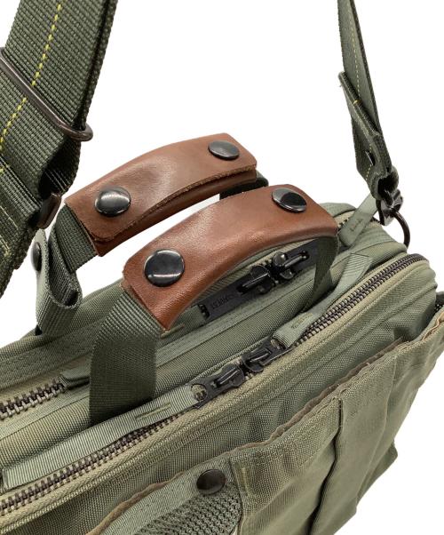 HARVEST LABEL（ハーヴェストレーベル）HARVEST LABEL (ハーヴェストレーベル) 2WAYショルダーバッグ グリーンの古着・服飾アイテム