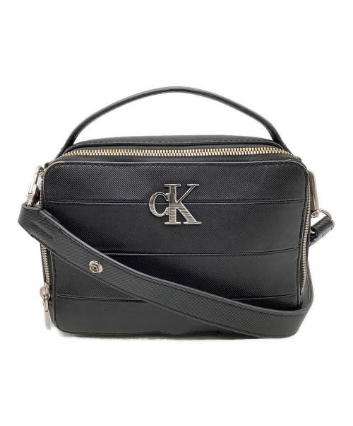 Calvin Klein（カルバンクライン）Calvin Klein (カルバンクライン) モノグラムランチカメラバッグ ブラックの古着・服飾アイテム
