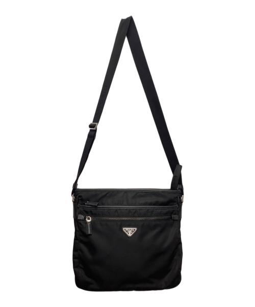 PRADA（プラダ）PRADA (プラダ) ショルダーバッグ ブラックの古着・服飾アイテム