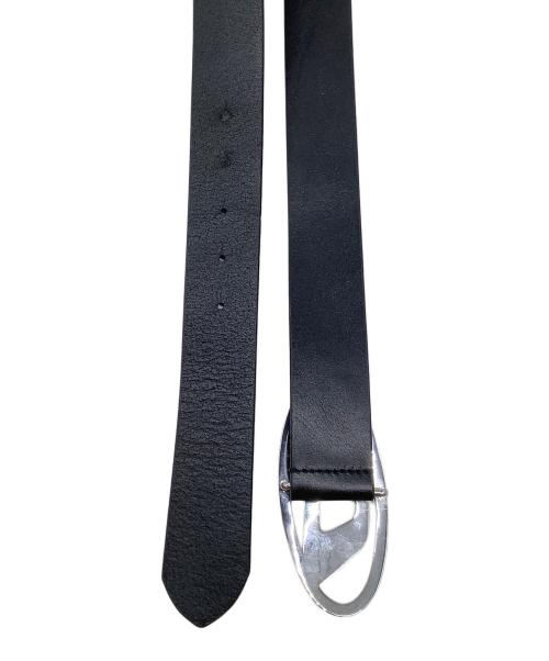 DIESEL（ディーゼル）DIESEL (ディーゼル) レザーベルト ブラック サイズ:80/32の古着・服飾アイテム