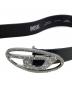 中古・古着 DIESEL (ディーゼル) レザーベルト ブラック サイズ:80/32：13000円