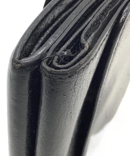 CHANEL（シャネル）CHANEL (シャネル) 3つ折り財布 ブラックの古着・服飾アイテム