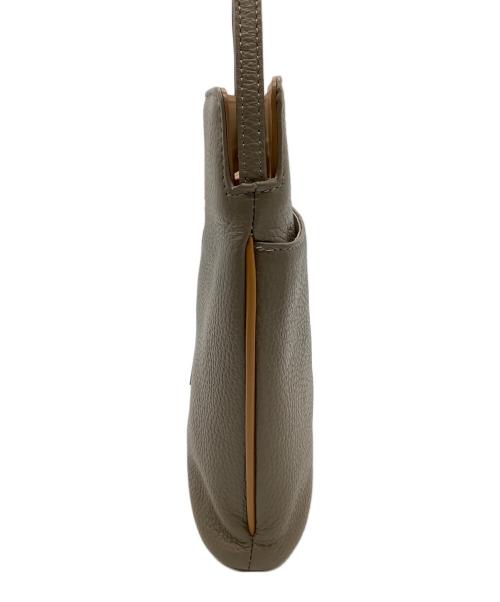 HER SCHEDULE（ハースケジュール）HER SCHEDULE (ハースケジュール) レザーショルダーバッグ ブラウンの古着・服飾アイテム