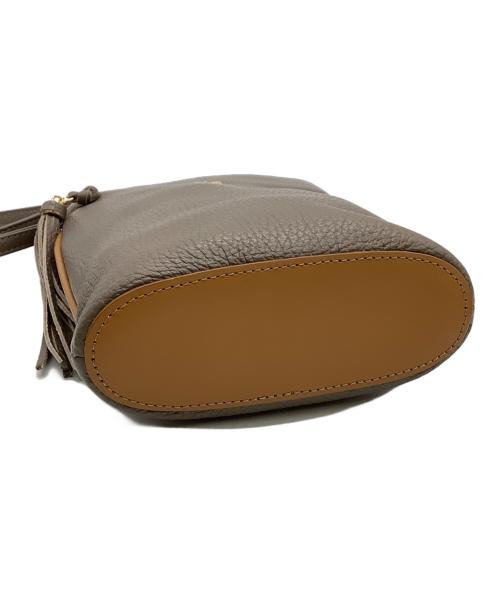 HER SCHEDULE（ハースケジュール）HER SCHEDULE (ハースケジュール) レザーショルダーバッグ ブラウンの古着・服飾アイテム